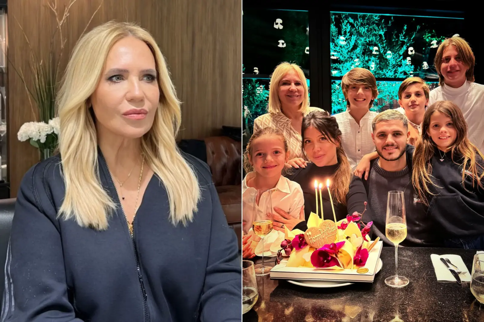 Nora Colosimo, Wanda Nara's mother, revealed her hypothesis about Mauro Icardi's obsession with her daughter