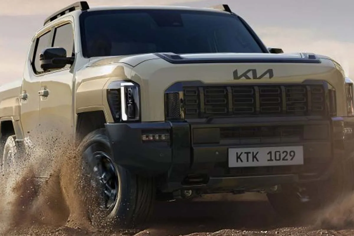 Kia launched the Kia Tasman in Argentina