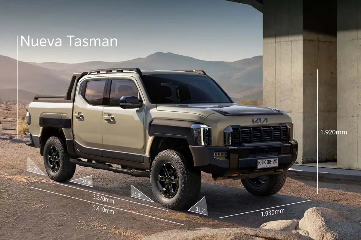 Engines and mechanics of the Kia Tasman