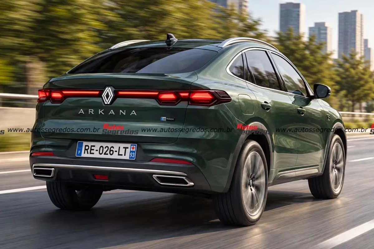 What would the design of the new Renault Arkana be like?