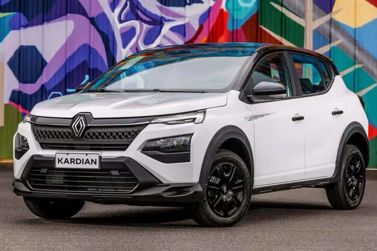 The Renault Kardian has added a new entry-level version with a turbo engine in Brazil