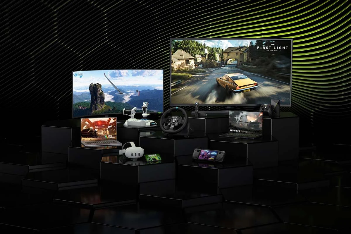 What image quality does GeForce Now offer in Firefox
