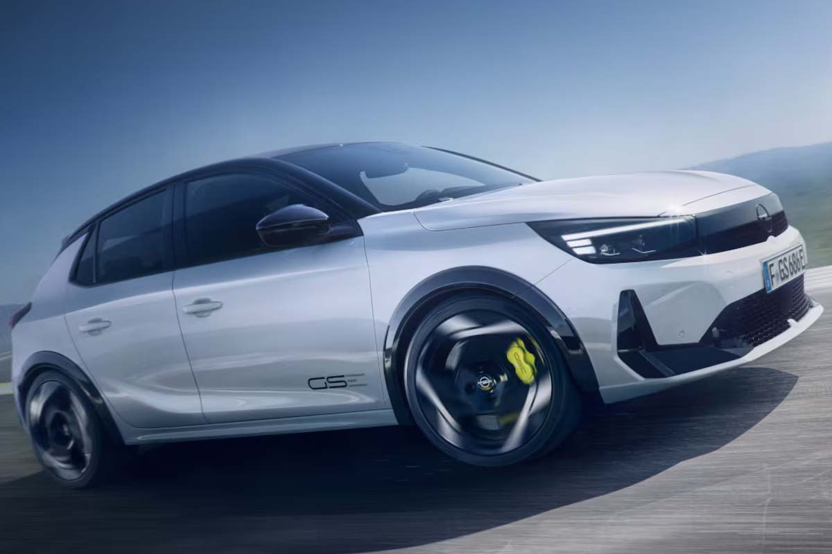Opel officially presented the new Corsa GSE.