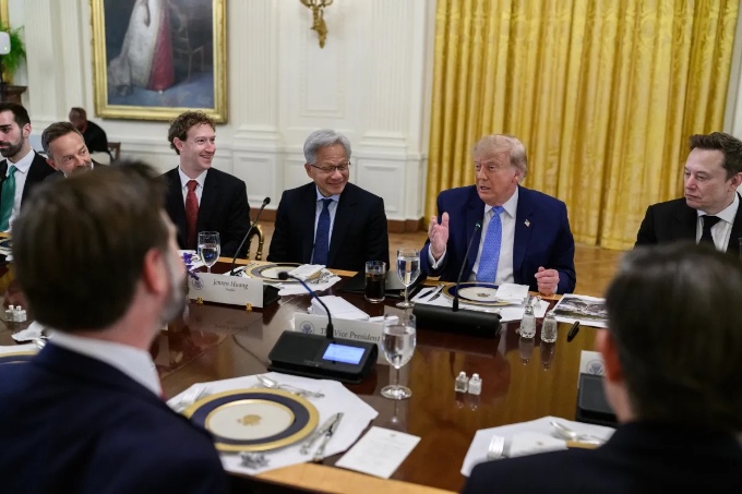 Trump se reunió con los líderes en IA en la Casa Blanca esta semana.
