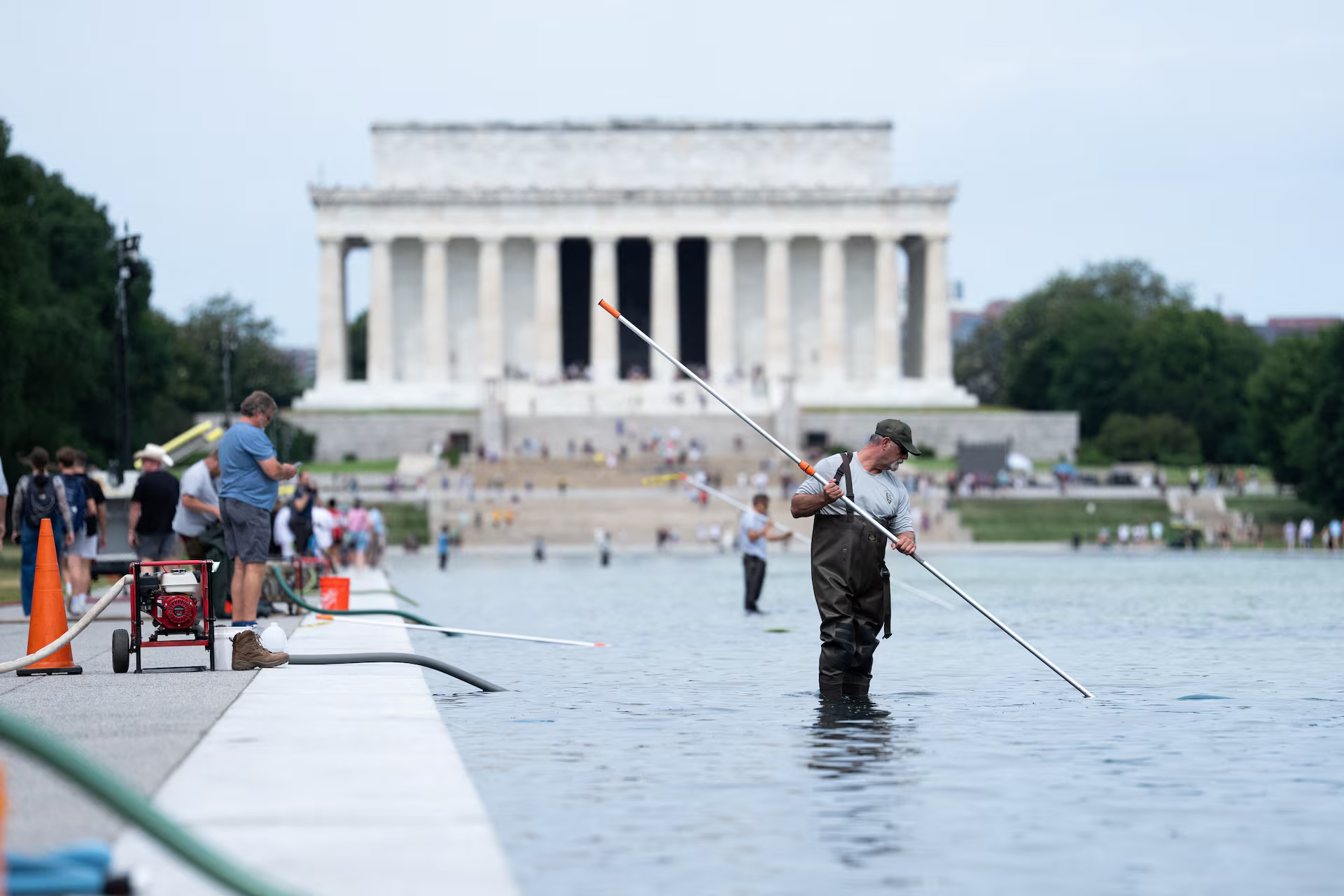 Trump remodeled one of the most important places in the capital in a short time