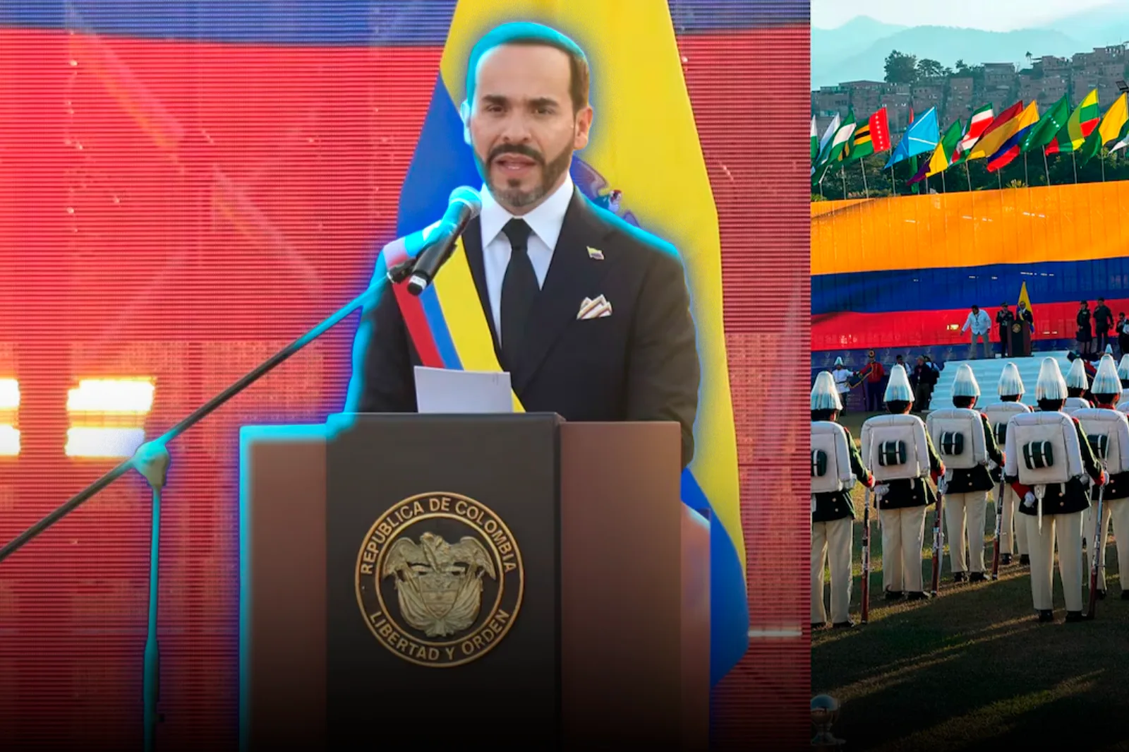 De La Espriella dio su primer discurso como presidente: "El Tigre ha llegado y sabrán lo duro que muerde"