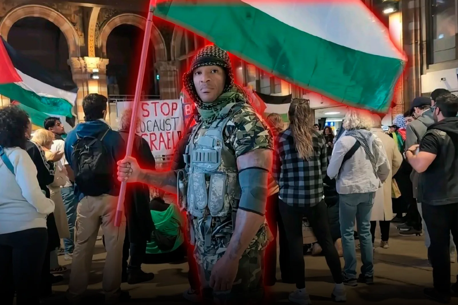 Un militante pro-Palestina apuñaló a 4 personas en Ámsterdam y lo grabó en TikTok