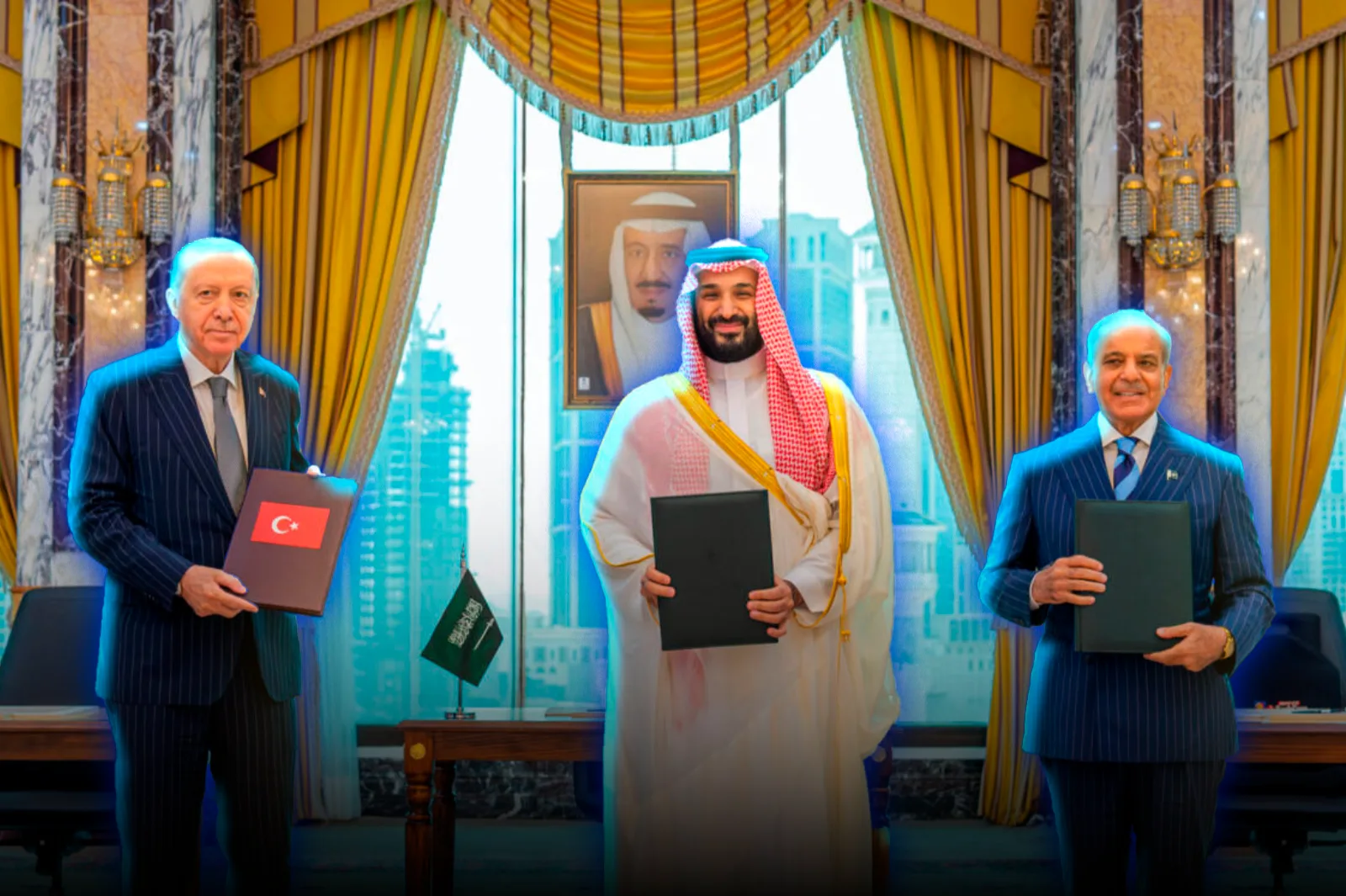 Arabia Saudita, Turquía y Pakistán sellaron un pacto militar de defensa mutua