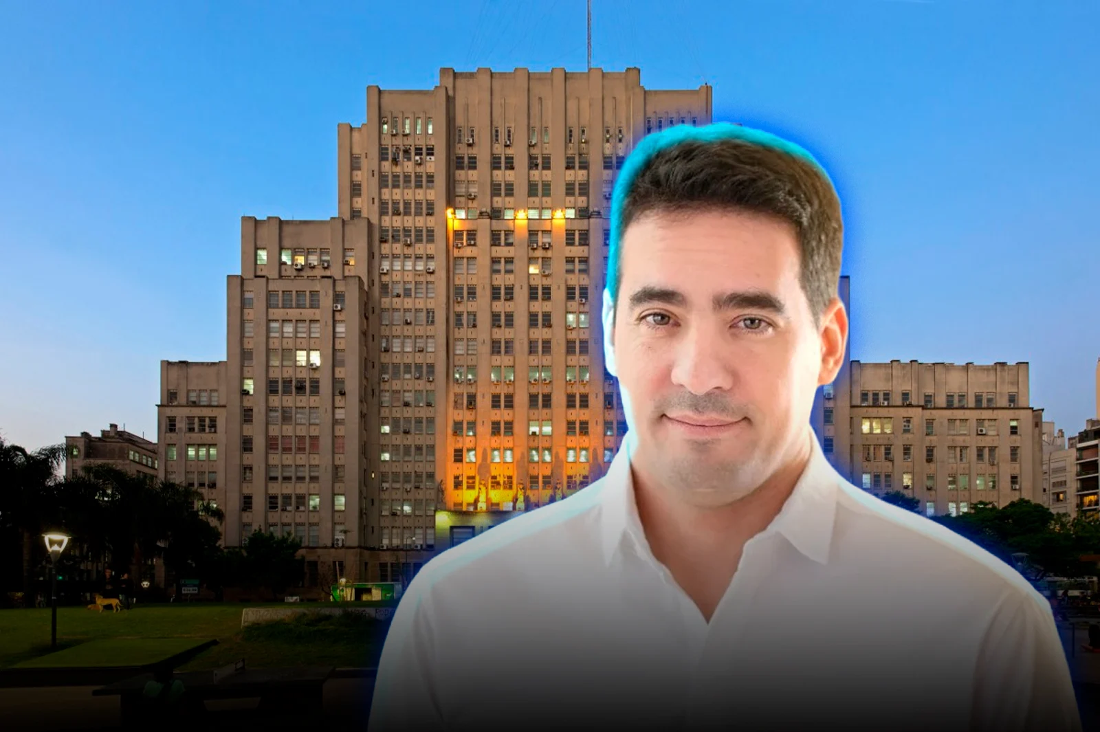 Adrián Ravier domó a un periodista ensobrado con datos sobre extranjeros que estudian Medicina gratis