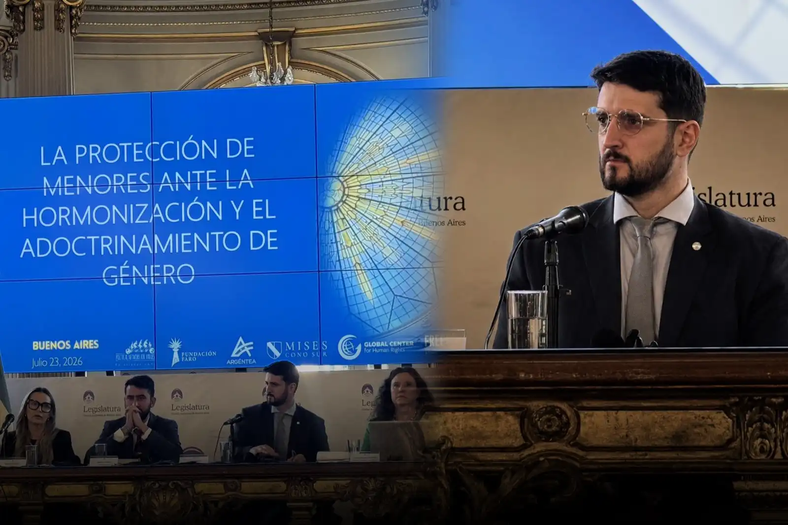Golpe al wokismo: Ojeda y Sotelo encabezaron un panel contra la hormonización y el adoctrinamiento infantil
