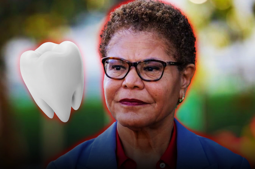 The Democratic mayor of Los Angeles proposed a delirious public dental plan for drug addicts living on the streets.