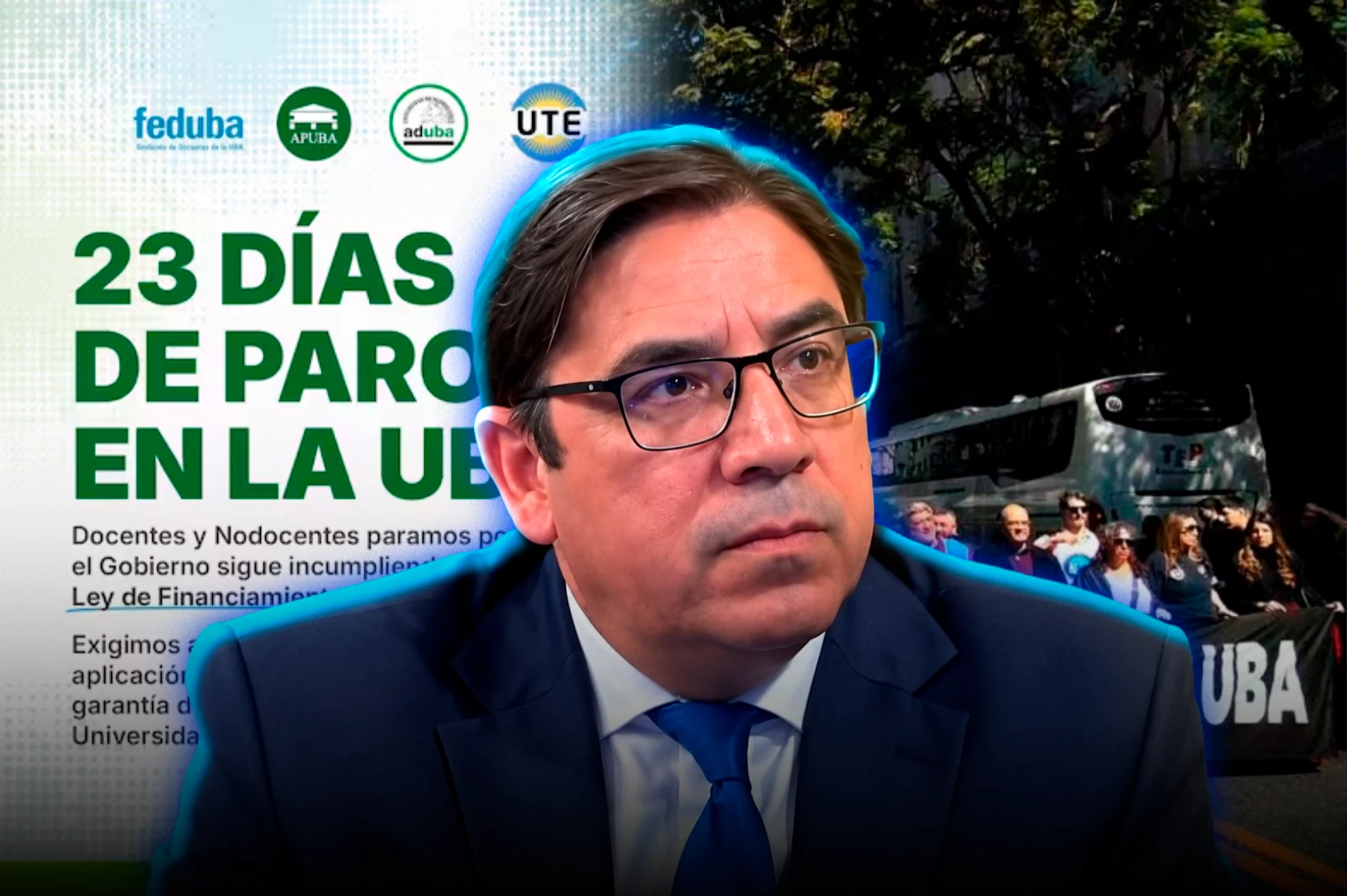 Alejandro Álvarez cruzó a los gremios por el paro de 23 días en la UBA: “No tengan de rehenes a los estudiantes”