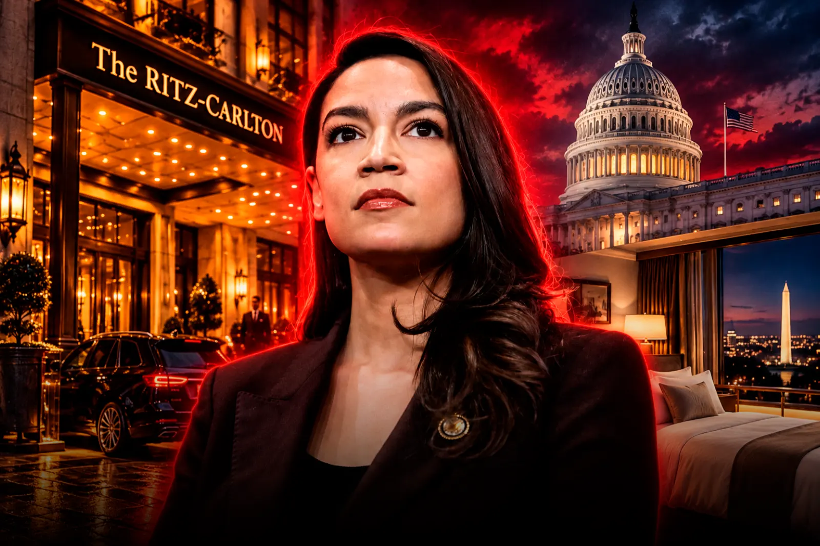 La campaña de Alexandria Ocasio-Cortez gastó casi 50.000 dólares en hoteles de lujo y desató durísimas críticas