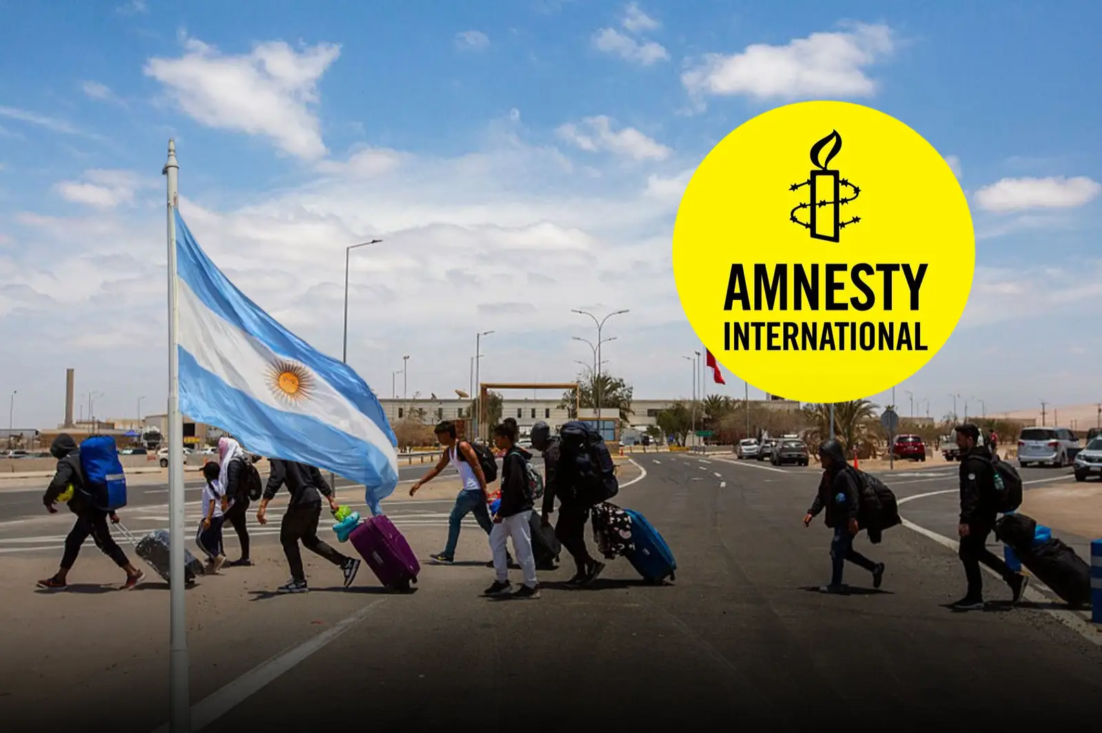 Amnistía internacional impulsa la inmigración ilegal masiva en Argentina