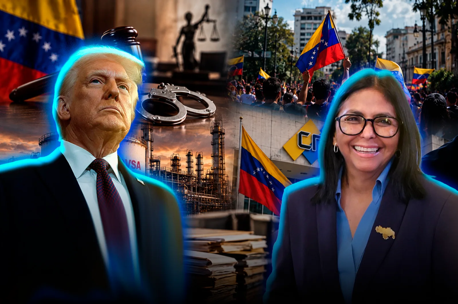 Delcy Rodríguez anunció que nadie podrá ser detenido sin una orden judicial en Venezuela