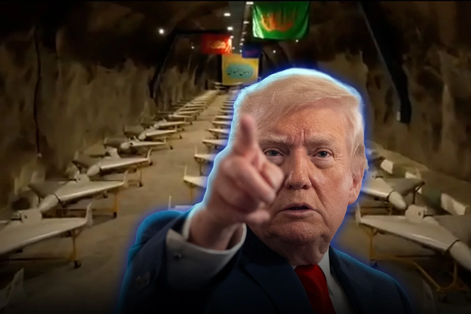 Trump's armed forces thwarted an Iranian attack with missiles and drones aimed at countries in the Middle East.
