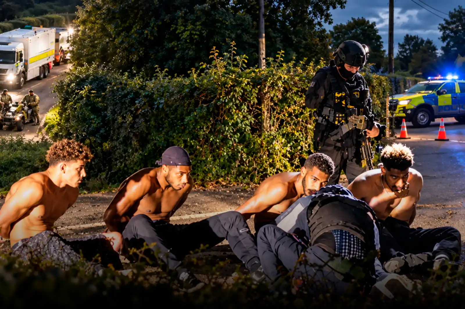 La policía británica frustró un atentado terrorista contra una base aérea utilizada por EEUU en Reino Unido