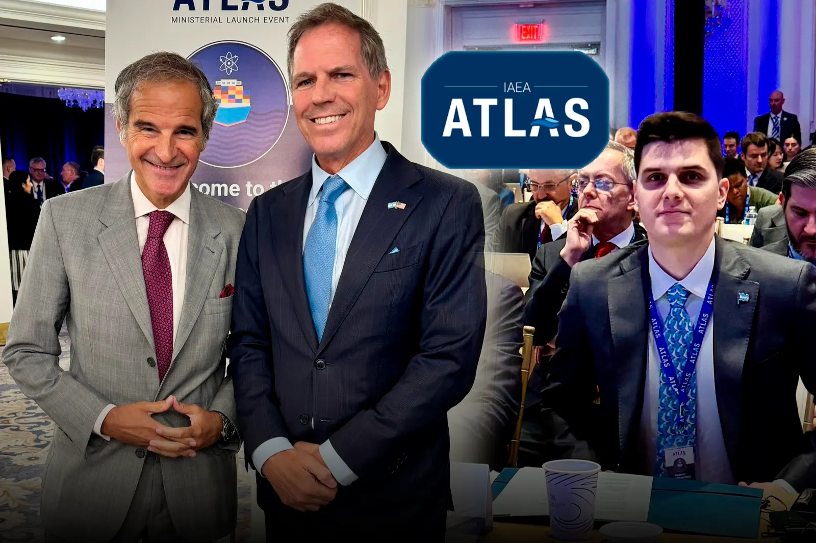 Argentina profundiza su agenda nuclear: Oxenford y Ramos Nápoli se reunieron con Grossi y Chris Wright durante ATLAS