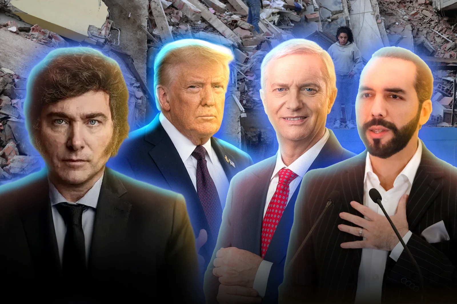 Mientras Milei, Trump, Kast y Bukele enviaron ayuda a Venezuela, los amigos de Maduro no anunciaron operativos
