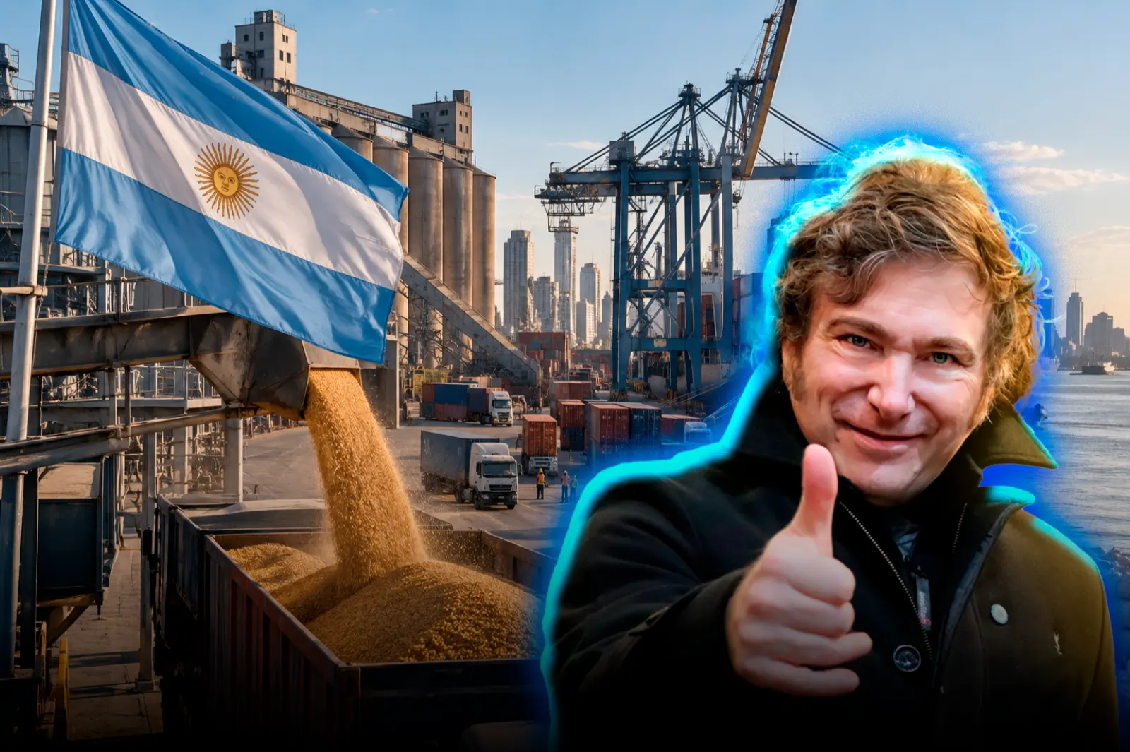 El Gobierno de Milei registró un superávit comercial de USD 2.187 millones en agosto