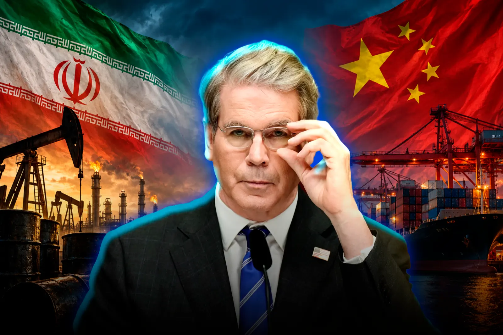 Scott Bessent afirmó que Irán podría quedarse sin petróleo para comerciar con China en dos semanas