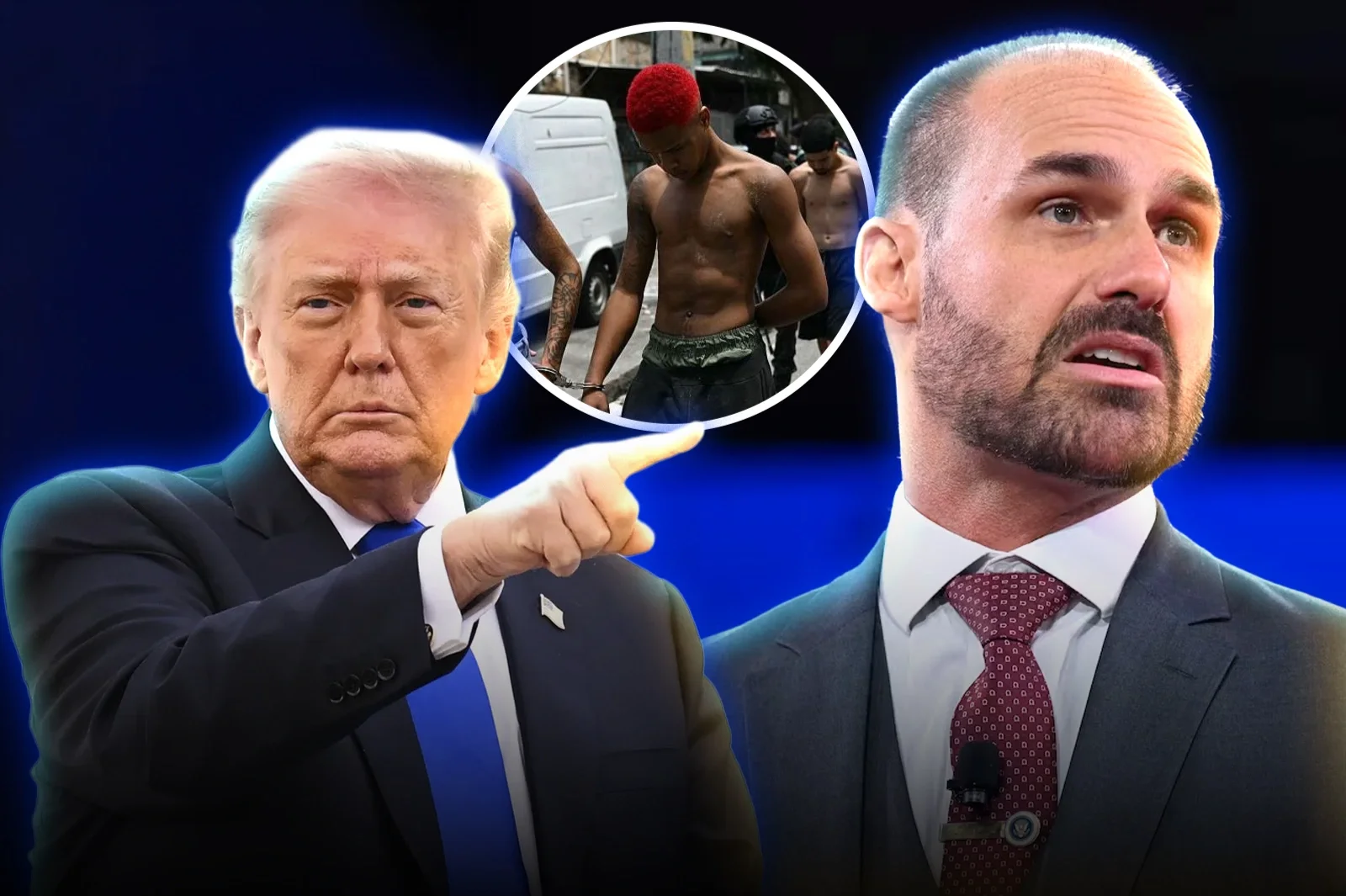 Eduardo Bolsonaro celebró la decisión de Trump contra el Comando Vermelho: "Podrán ser combatidos como Bin Laden"