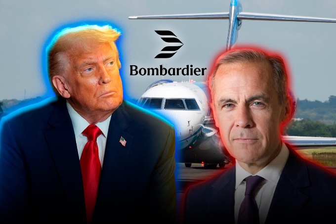Trump strikes Carney where it hurts the most and banned Bombardier aircraft company from selling its jets in the US