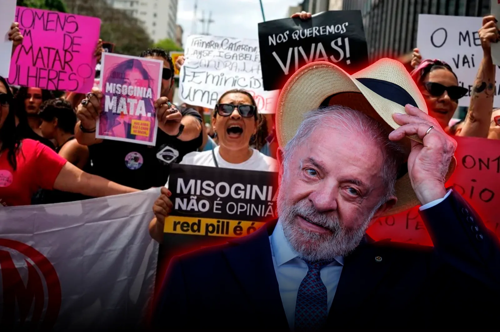 El dictador Lula aprobó un subsidio de seis meses para mujeres víctimas de violencia a horas de las elecciones