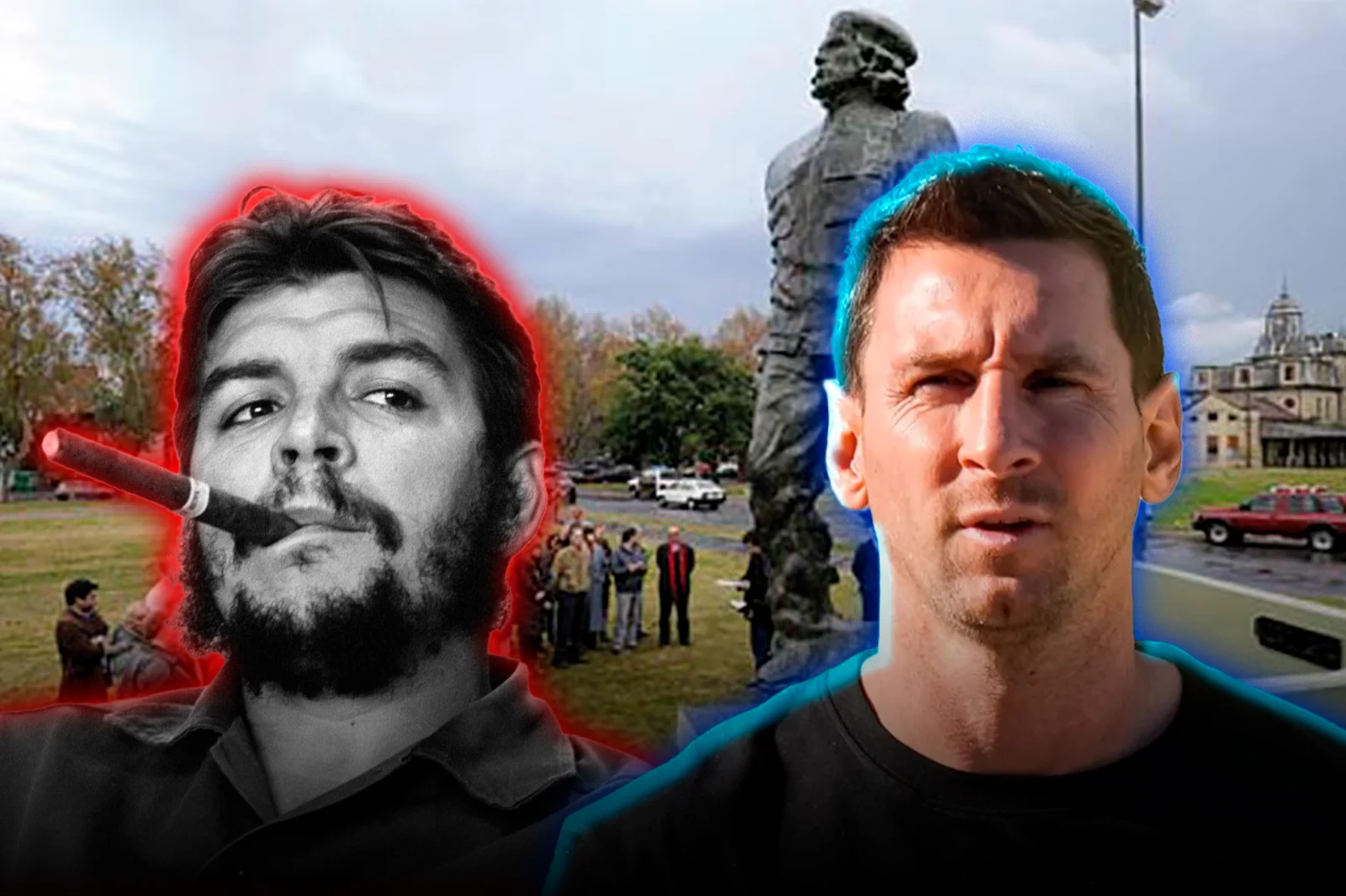 Proponen reemplazar las estatuas del Che Guevara por monumentos a Lionel Messi