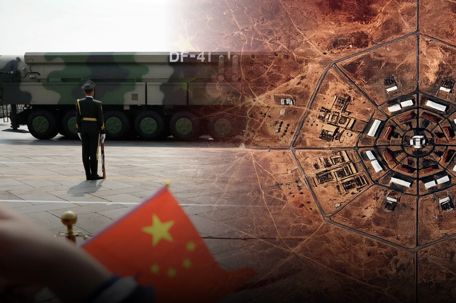 China built a massive military network in the desert to bolster its nuclear arsenal against the United States.