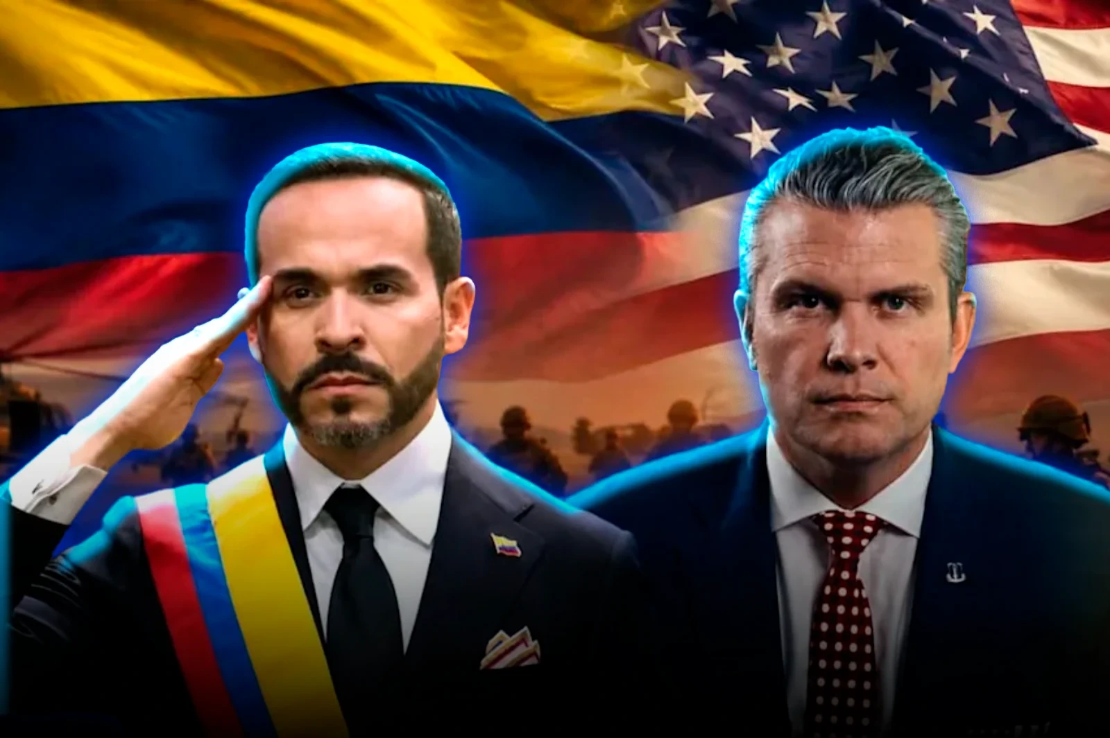 De La Espriella autorizó operaciones militares conjuntas con EEUU para combatir el narcoterrorismo.