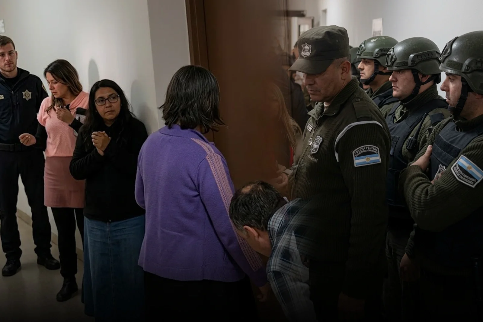 Gendarmería evitó que troskos mugrientos tomen el edificio de la CNEA