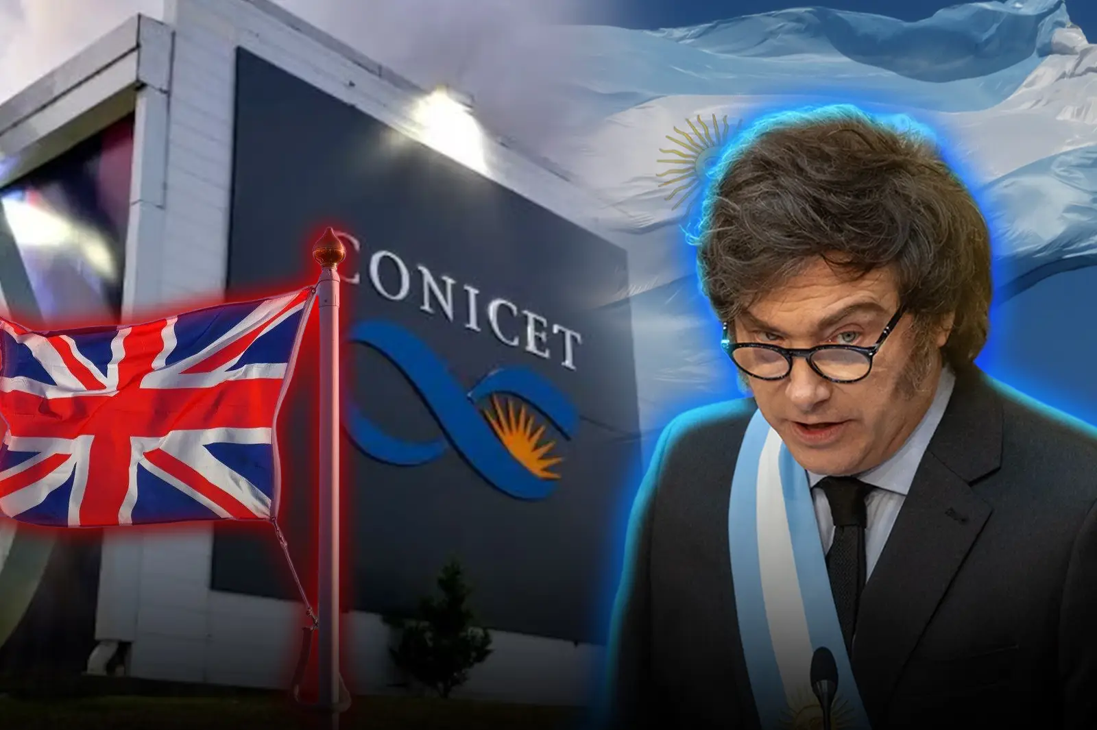 Researchers from CONICET funded by the British are promoting the campaign against Argentina and Milei
