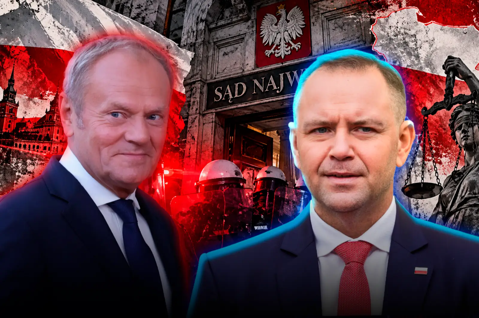 Golpe de Estado policial en Polonia: La izquierda tomó por la fuerza el Tribunal Constitucional