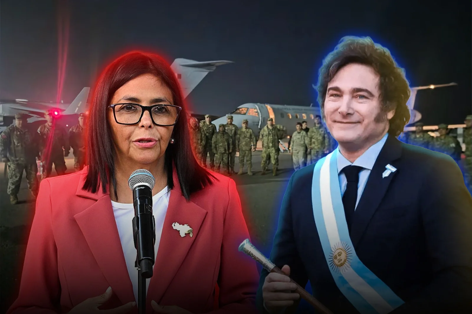 Delcy Rodríguez agradeció a Milei y al pueblo argentino por el envío de ayuda humanitaria tras los terremotos