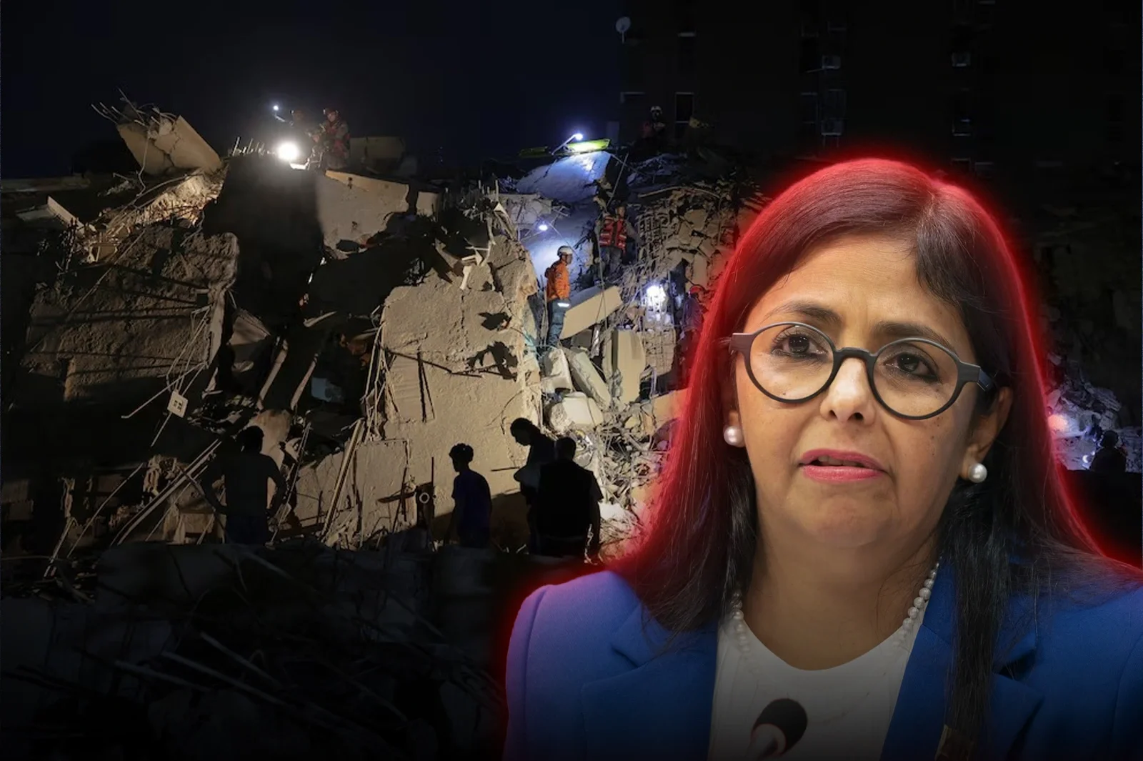 Delcy Rodríguez declaró la emergencia en Venezuela: Milei y otros líderes ofrecen ayuda humanitaria ante el terremoto