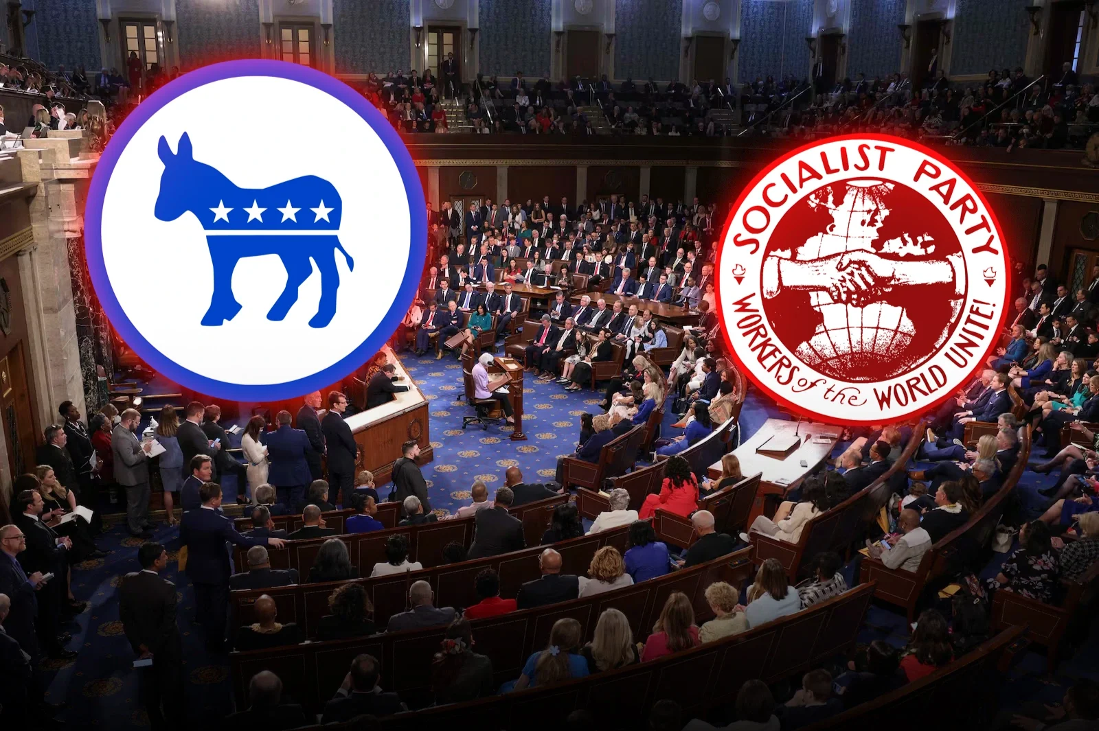 A group of moderate Democratic lawmakers pledged to fight against the socialist Democrats