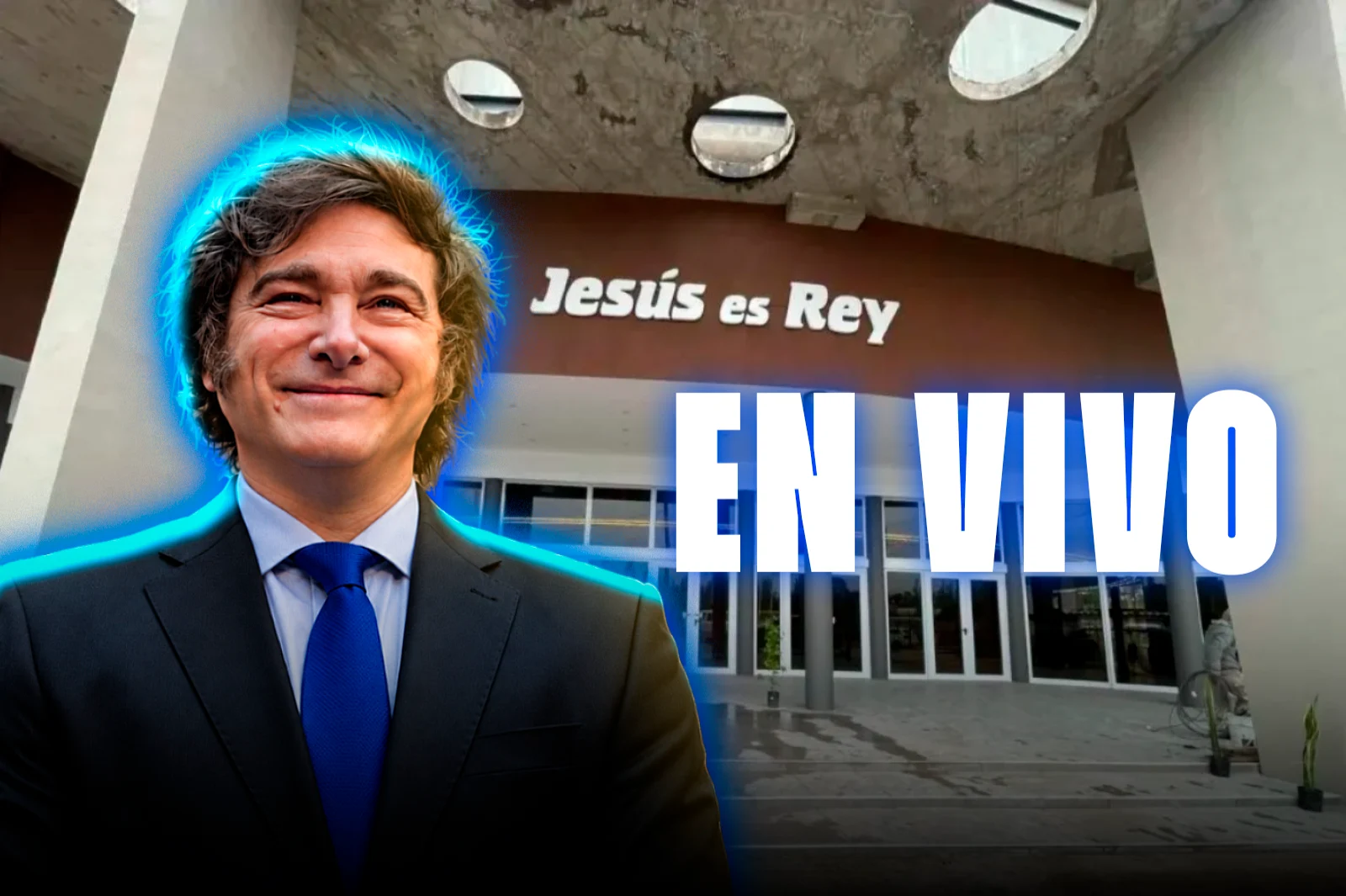 EN VIVO: Discurso del presidente Milei en la Iglesia Evangélica Bautista Jesús es Rey en Neuquén
