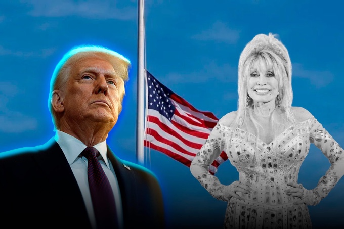 The legendary Dolly Parton has passed away and President Trump has ordered the American flag to be flown at half-staff