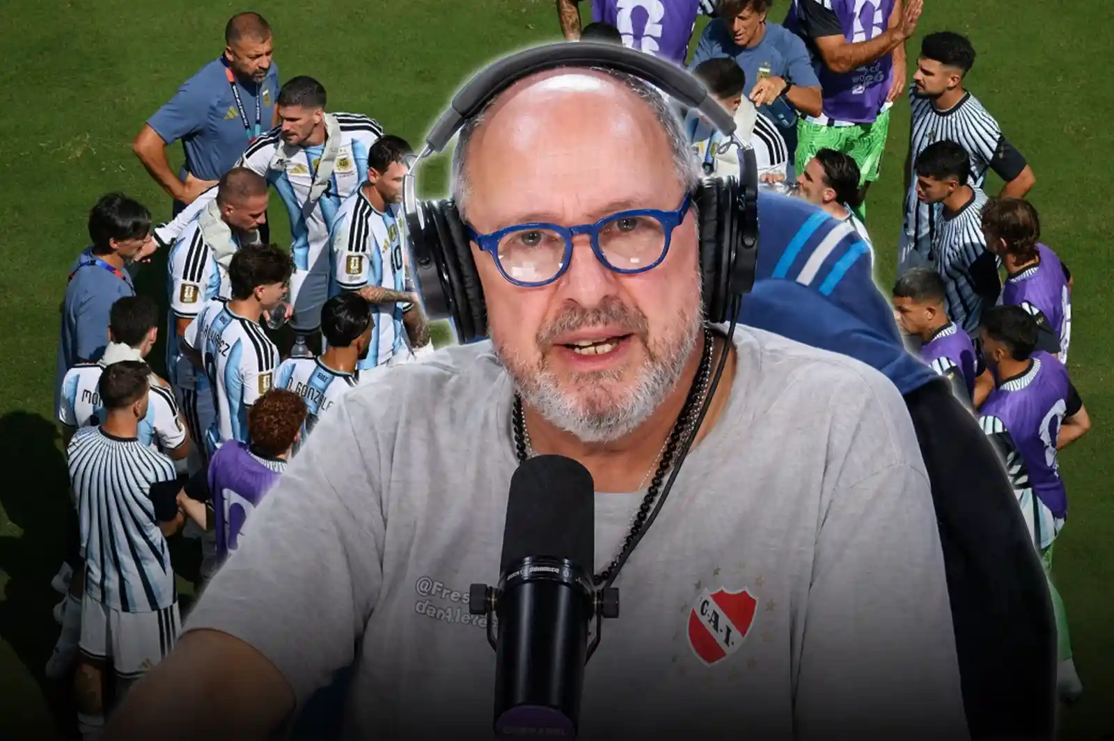 Duka apuntó contra la final del Mundial: “¿Qué pasó hoy que no nos vamos a enterar nunca?”