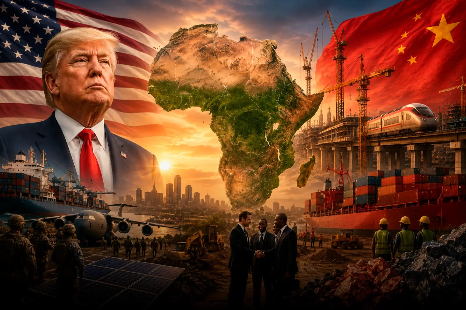 The United States seeks to expand its presence in Africa in the face of China's economic and strategic advance