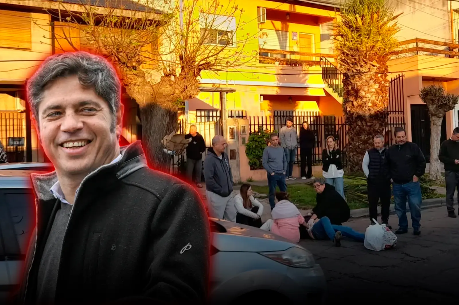Tierra de nadie: Delincuentes balearon a un padre frente a un colegio en El Palomar