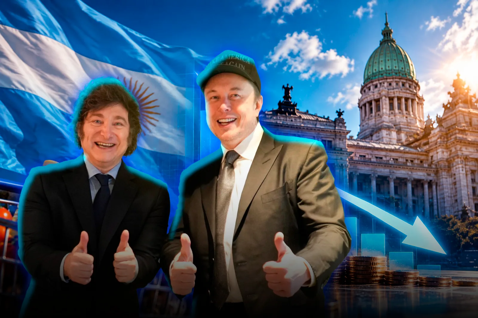 Elon Musk volvió a elogiar a Javier Milei y destacó la fuerte baja de la inflación en Argentina