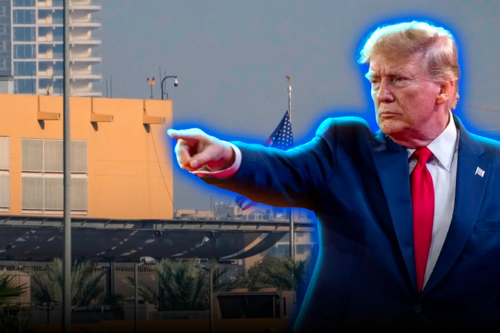 US embassies in the Middle East suggested evacuating the region as Trump prepares new bombings against Iran