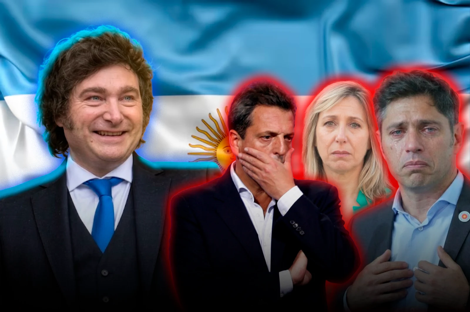 Una nueva encuesta reveló que Milei duplica al kirchnerista Kicillof en intención de voto