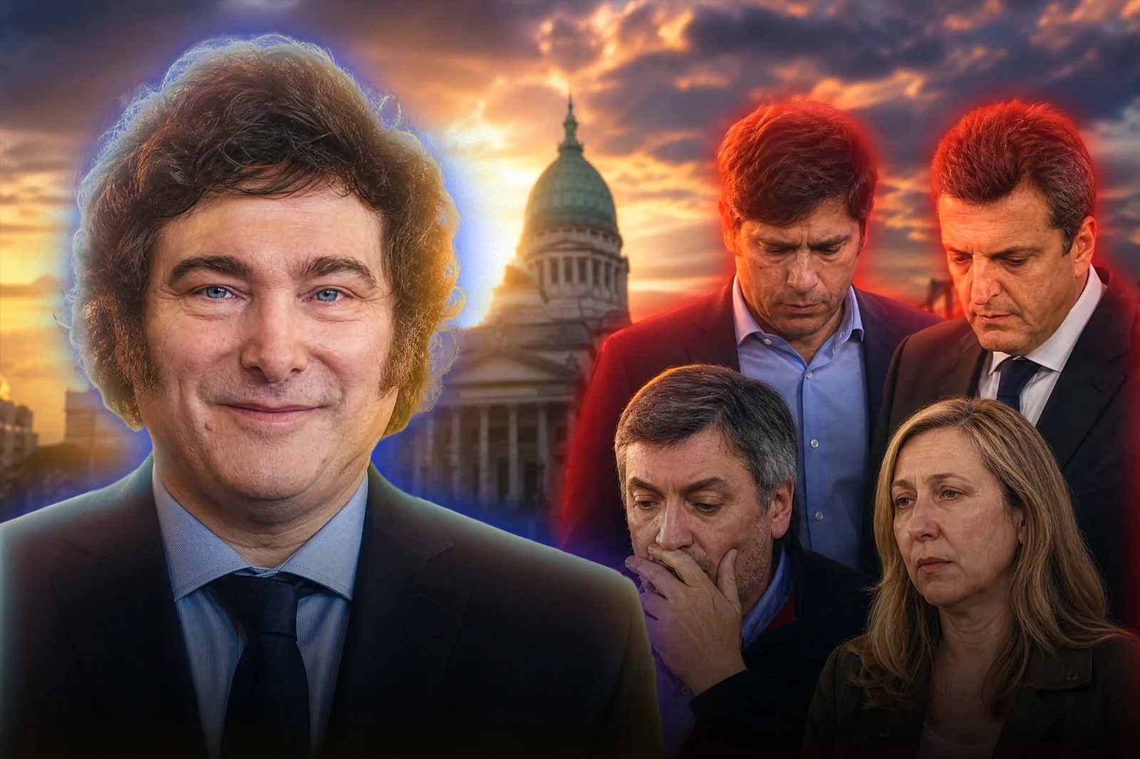 Encuesta electoral: Milei lidera con claridad y amplía su ventaja frente a Kicillof