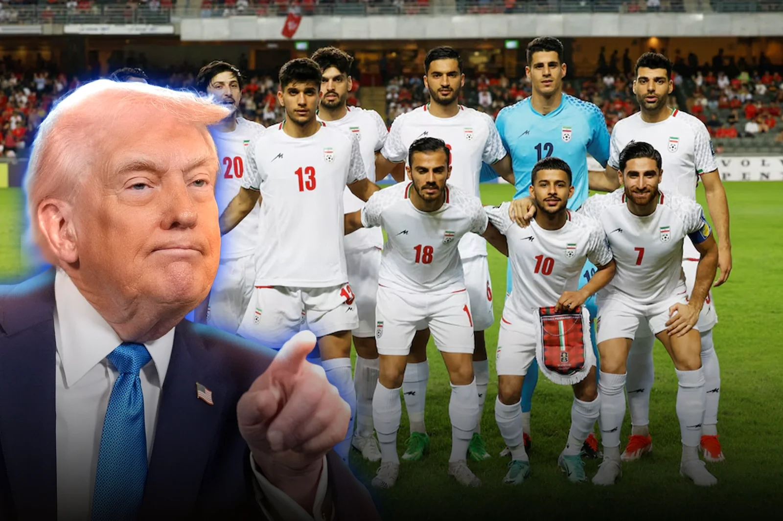 Estados Unidos obligará a la selección iraní a cruzar la frontera para cada partido