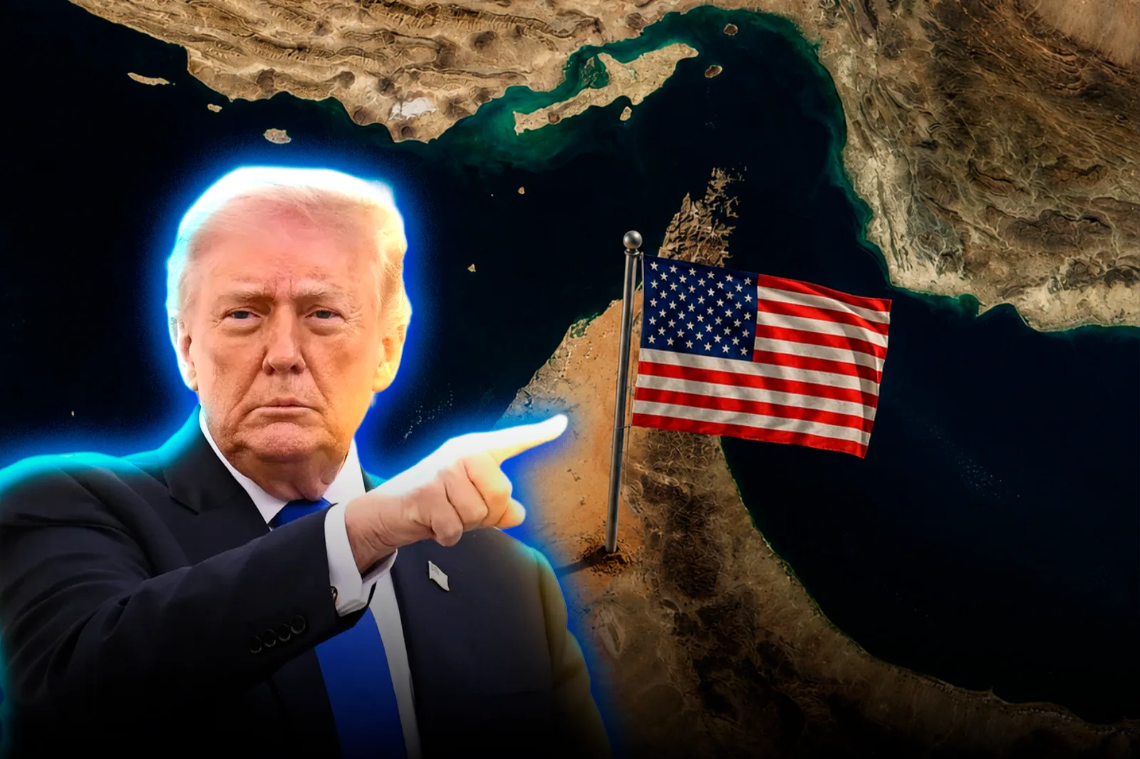 Donald Trump declarará al estrecho de Ormuz como territorio de los Estados Unidos