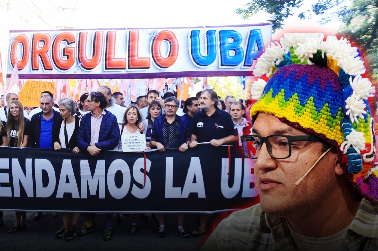 Marcha universitaria: Estudiantes extranjeros exigen que los argentinos le paguen sus estudios