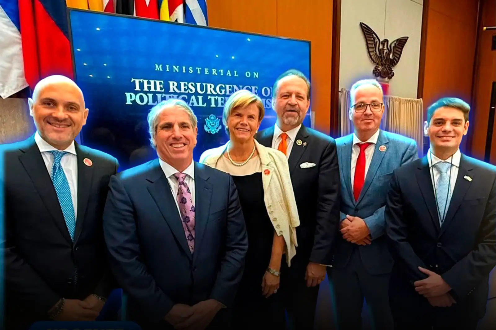 SIDE and the Argentine Foreign Ministry participated in the international summit on terrorism hosted by Marco Rubio